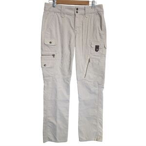 Ralph Lauren Lauren Jeans Company  Corduroy Cargo Pants Beige